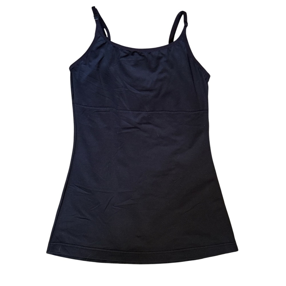 Maidenform Sweet Nothings Black Cami Compression Tank, Medium, Shapewear